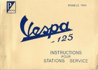 VESPA N Instructions pour Stations Service