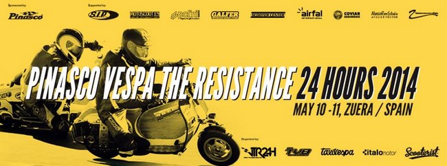 Pinasco Vespa The Resistance 2014